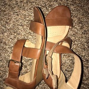 Heeled sandals